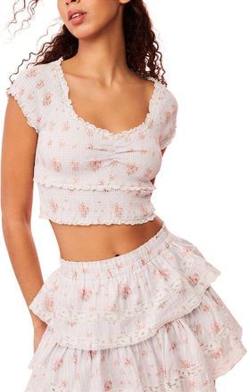 LoveShackFancy Loveshackfancy Cambron Top