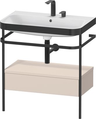 Duravit Set Duravit Happy D.2 Plus Con Consola Met&aacute;lica Y Caj&oacute;n
