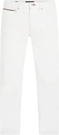 Tommy Hilfiger Tapered Houston Witte Jeans - Heren - Slim Fit Jeans - Wit - W29 L32 - Katoen - Jeans