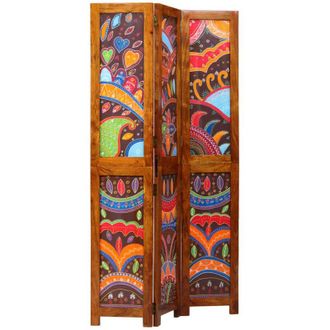 vidaXL Separador De Habitaciones Marr&oacute;n 105 X 180 Cm Vidaxl