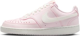 Nike Womens Court Vision Low Next Nature Shoes in Pink | DH3158-608