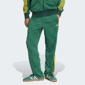 adidas Sporthose ADIDAS ORIGINALS FIREBIRD TP, Damen, Gr. XXL, N-Gr, collegiate gr&uuml;n, Obermaterial: 100% Polyester, Hosen Sporthose