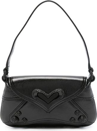 Pinko Baby 520 leather shoulder bag - women - Calf Leather - One Size - Black