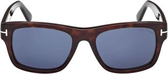 Tom Ford Ft 1303 Smith Zonnebril - unisex - Zonnebrillen - Bruin - 53 MM - Accessoires