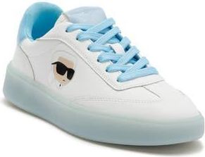 Karl Lagerfeld Sumava Sneaker in Bright White/Baltic Blue at Nordstrom Rack, Size 5.5