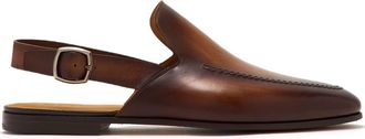 Magnanni leather loafers - Brown