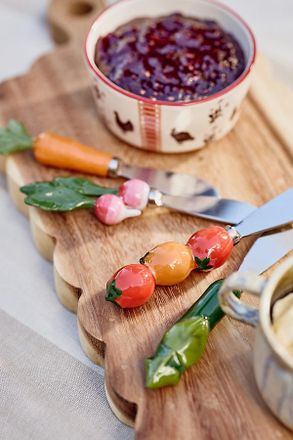 Anthropologie Crudit&eacute; Spreaders, Set of 4