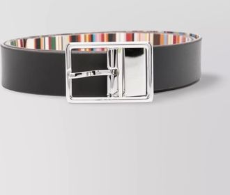 Paul Smith calf leather reversible belt