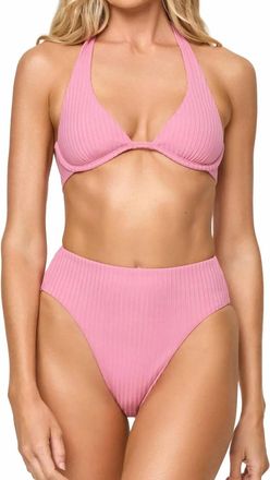L*Space Isa Bikini Top In Fleur