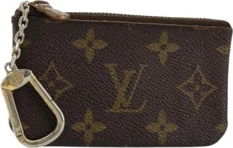 Louis Vuitton Pre-owned Wallets, female, Brown, Size: ONE SIZE Pre-owned Canvas Wallet