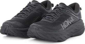 Hoka One One Bondi 7 - Heren - Hardloopschoenen - Zwart - 46 2/3 EU - Fitness