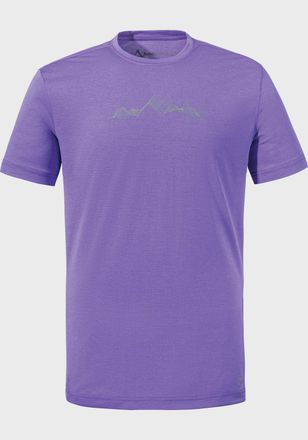 Sch&ouml;ffel Funktionsshirt SCH&Ouml;FFEL CIRC T Shirt Sulten M, Herren, Gr. 50, lila (3805, lila), Oberstoff: 100% Polyester, Rundhals, Shirts Funktionsshirt