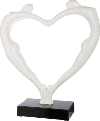 Casablanca Design Dekofigur »Skulptur Herzpaar«