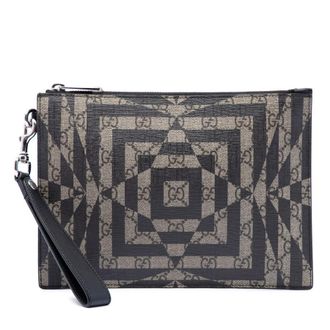 Gucci Pre-owned Gucci GG Supreme Caleido Clutch Ladies 17N2845AIMT7TYUS
