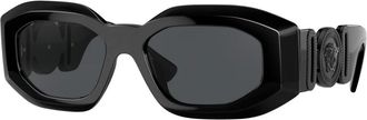 Versace Heren, Accessoires, Zwart, Maat: 54 MM Nylon