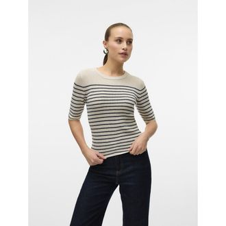 Vero Moda Trui met ronde hals en 3/4 mouwen