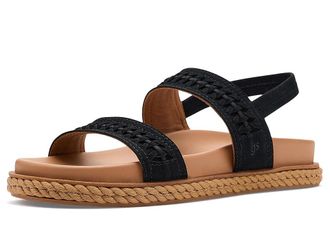 Gentle Souls Nico Womens Sandals Black Nubuck : 9.5 M, Leather