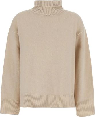 Soft Goat Trui met col voor heren - Dames - Coltruien - Beige - XS - Wol - Truien & Vesten