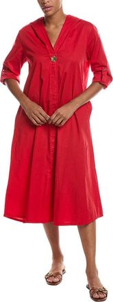Persaman New York Solid Midi Dress