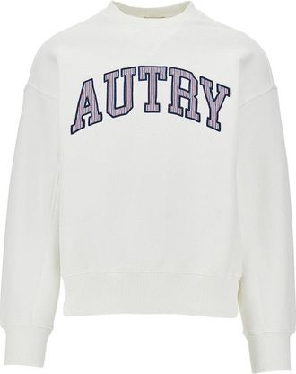 Autry Striped logo College sweatshirt Man XL