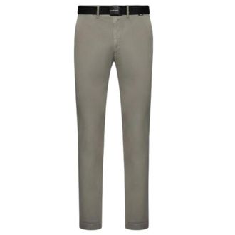 Calvin Klein Chinos, male, Green, W30, Green Trousers for Men