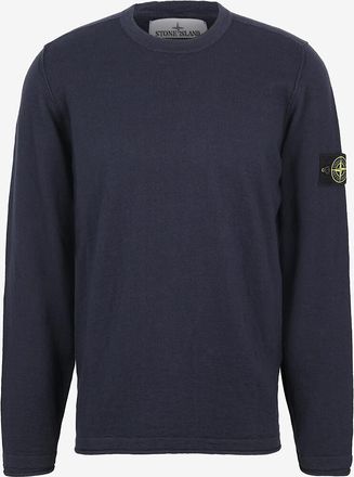 Stone Island Rundhalspullover aus Baumwolle 5100052
