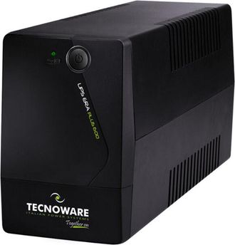 No Brand Tecnoware Fgcerapl602sch Sistema De Alimentaci&oacute;n Ininterrumpida (ups) L&iacute;nea Interactiva 0,6 Kva 420 W 2 Salidas Ac