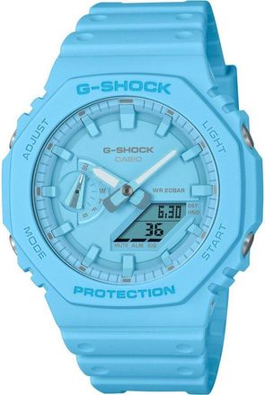 Casio G-shock Unisexs Blue Watch GA-2100-2A2ER - One Size