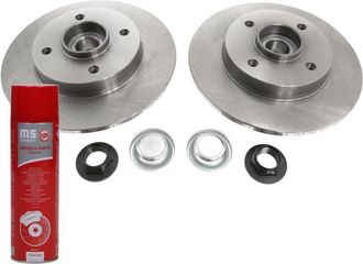 OEM Discos De Freno Con Rodamiento Trasero 2401106042b-pcs-ms 2 Uds