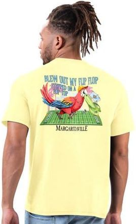 Margaritaville Mens Margaritaville Gold New Orleans Saints Flip Flop T-Shirt at Nordstrom, Size Xx-Large