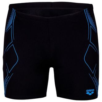 Arena Graphic Swim Mid Jammer Badehose f&uuml;r Herren | schwarz