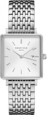 Rosefield Womens QWSS-Q08 Ladies Boxy Watch - Silver - One Size