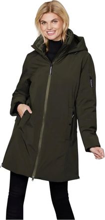 Junge Mujer, Abrigos, Verde, Talla: 3XL