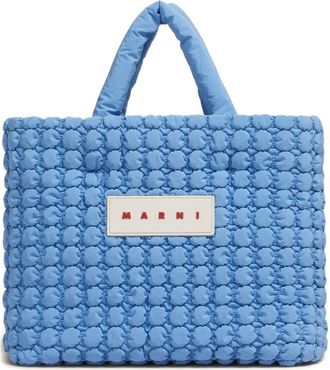 Marni Borsa tote imbottita - Blu