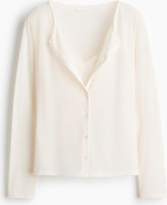 H&M Cardigan im Lagenlook - Beige