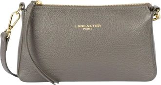 Lancaster Dune 529-90 Crossbody tas - Dames - Tassen - Grijs - Maat: ONE Size Leer