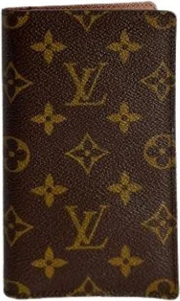 Louis Vuitton Pre-owned Wallets, female, Brown, Size: ONE SIZE Pre-owned Canvas Wallet