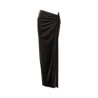 Andamane Maxi Rok - Dames - Maxi Rokken - Bruin - L - Rokken