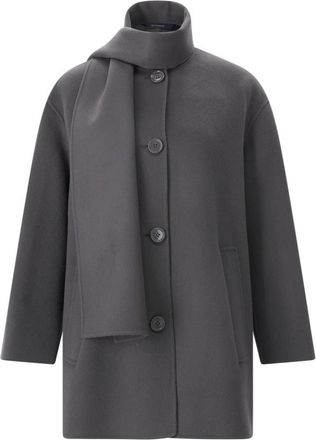 Max Mara Mujer, Abrigos, Gris, Talla: XS