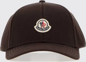 Moncler Cappello da baseball in cotone con logo