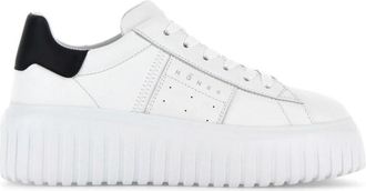 Hogan H-stripes Sneakers - Dames - Sneakers - Wit - 40 EU - Leer - Schoenen