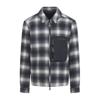 Moncler Cornisello Shirt Jacket - male - Moncler - Winter Jackets - Black - XL - Jackets