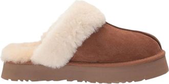 UGG Disquette Slipper - Dames - Schoenen - Bruin - Maat: 39 EU Su&egrave;de