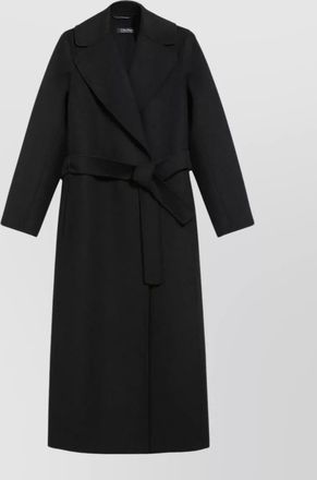 Max Mara wool belted fitted coat