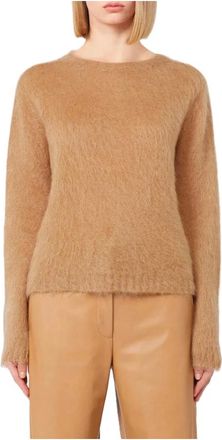 Max Mara Mujer, Jerseys, Marr&oacute;n, Talla: S