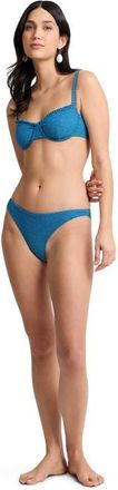Onia Ashley Bikini Brief Bottom in Blue at Nordstrom, Size X-Small