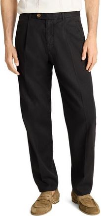 Bonobos Coastal Linen Blend Pants in Washed Black at Nordstrom, Size 35 X 32