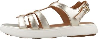 Geox Nebula 2.0 C S - Dames - Sandalen - Geel - 36 EU - Leer - Schoenen