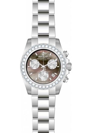 Invicta IN-51100 Mens Elite Diamond Watch - Silver - One Size