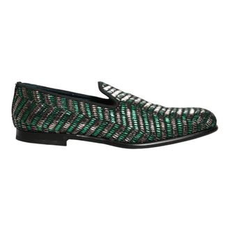 Dolce & Gabbana Embellished Dress Loafers - male - Dolce & Gabbana - Loafers - Multicolor - 10 UK - Shoes